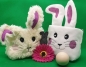Preview: bunte Hasis und Hasennest