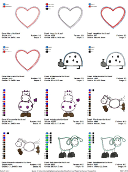 Beas Tierchen - DoodleSet