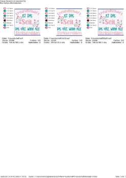 Freundschaft - Spruch