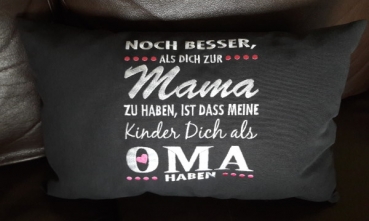 Schrift Mama-Oma