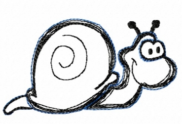 Beas Tierchen - Schnecke Doodle