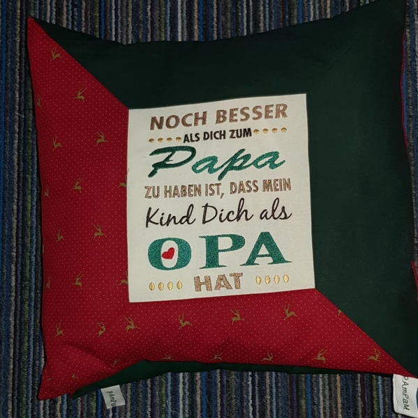 Schrift Papa-Opa