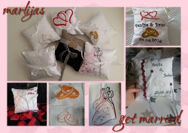 get married Ringkissen - Set